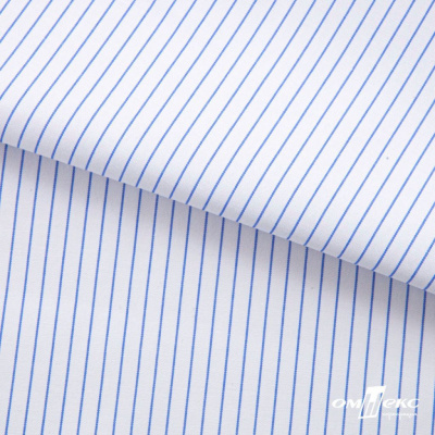 Ткань сорочечная Ронда, 115 г/м2, 58% пэ,42% хл, шир.150 см, цв.3-голубая, (арт.114) - купить в Калуге. Цена 306.69 руб.