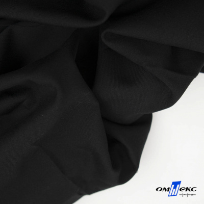 Ткань костюмная "Матте" 80% P, 16% R, 4% S, 170 г/м2, шир.150 см, цв-черный #1 - купить в Калуге. Цена 372.90 руб.