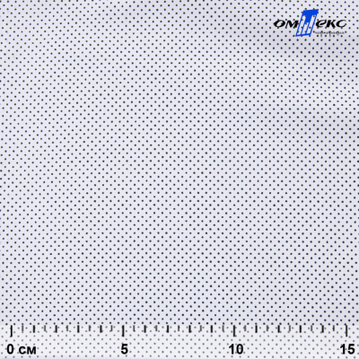 Ткань сорочечная Этна, 120 г/м2, 58% пэ,42% хл, (арт.112) принтованная, шир.150 см, горох - купить в Калуге. Цена 356.25 руб.