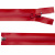 Молния водонепроницаемая PVC Т-7, 60 см, разъемная, цвет (820) красный - купить в Калуге. Цена: 49.39 руб.