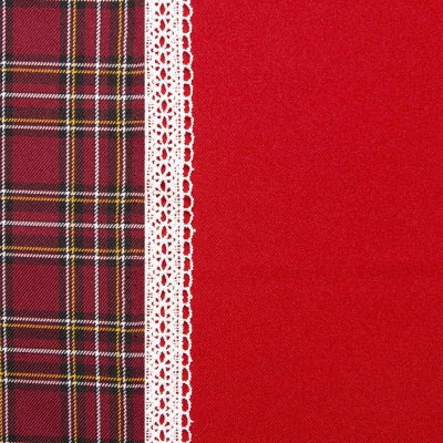 Ткань костюмная 21010 2023, 225 гр/м2, шир.150см, цвет красный - купить в Калуге. Цена 390.73 руб.