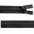 Молния водонепроницаемая PVC Т-7, 20 см, неразъемная, цвет чёрный - купить в Калуге. Цена: 21.56 руб.