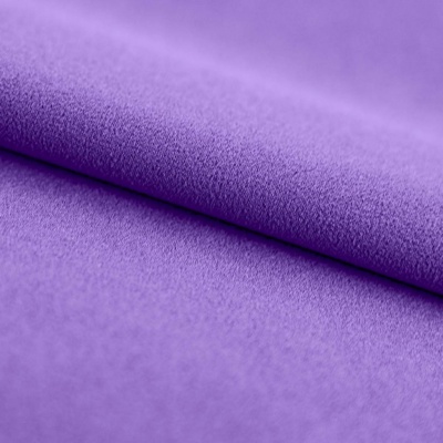 Креп стрейч Амузен 17-3323, 85 гр/м2, шир.150см, цвет фиолетовый - купить в Калуге. Цена 196.05 руб.