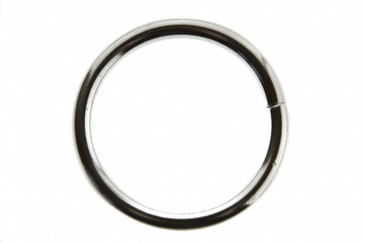 Кольцо металлическое d-38 мм, цв.-никель - купить в Калуге. Цена: 4.89 руб.