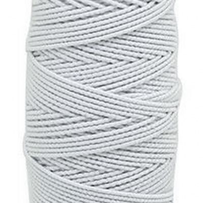 Нитка - резинка Спандекс 25 м (уп-10шт)-белые - купить в Калуге. Цена: 35.65 руб.