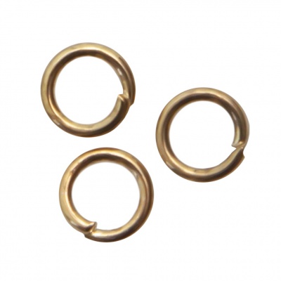 Кольцо  соединительное для бижутерии 4 мм, цв.-золото - купить в Калуге. Цена: 0.41 руб.