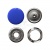 Кнопка рубашечная (закрытая) 9,5мм - эмаль, цв.168 - голубой - купить в Калуге. Цена: 4.77 руб.