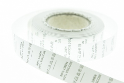 Состав и уход за тк. Linen 50%  Viscose 50%  1000шт - купить в Калуге. Цена: 476.84 руб.