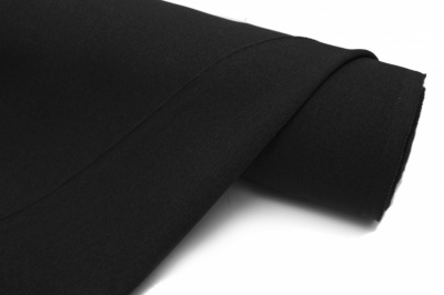 Ткань костюмная 25332 2031, 167 гр/м2, шир.150см, цвет чёрный - купить в Калуге. Цена 339.33 руб.