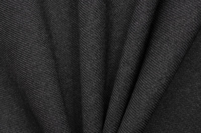 Ткань костюмная 25505 2003, 265 гр/м2, шир.150см, цвет т.серый - купить в Калуге. Цена 418.73 руб.