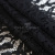 Кружевное полотно #2307, 145 гр/м2, шир.150см, цвет чёрный - купить в Калуге. Цена 449.07 руб.
