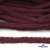 Шнур плетеный d-6 мм круглый, 70% хлопок 30% полиэстер, уп.90+/-1 м, цв.1070-бордовый - купить в Калуге. Цена: 588 руб.