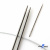 Спицы для вязания металлические d-2.5 мм круговые на тросике 53 см - купить в Калуге. Цена: 53.90 руб.