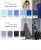 Креп стрейч Амузен 14-4122, 85 гр/м2, шир.150см, цвет голубой - купить в Калуге. Цена 148.37 руб.