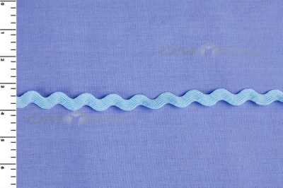 Тесьма плетеная "Вьюнчик"/голубой - купить в Калуге. Цена: 37.29 руб.
