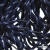Шнурки #107-19, круглые 130 см, двухцветные цв.тём.синий/белый - купить в Калуге. Цена: 22.14 руб.