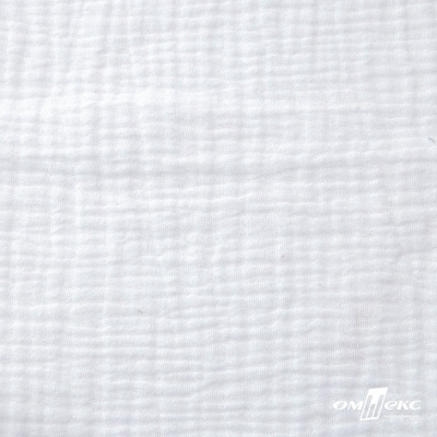 Ткань Муслин, 100% хлопок, 125 гр/м2, шир. 140 см #201 цв.(2)-белый - купить в Калуге. Цена 464.97 руб.
