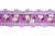 Тесьма декоративная 0385-6169, шир. 25 мм/уп. 22,8+/-1 м, цвет 01-фиолетовый - купить в Калуге. Цена: 387.43 руб.