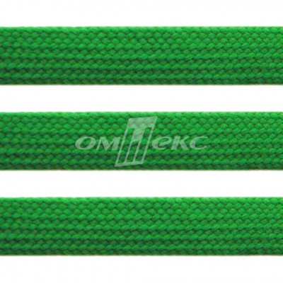 Шнур 15мм плоский (100+/-1м) №16 зеленый - купить в Калуге. Цена: 10.21 руб.