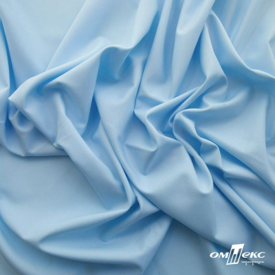 Ткань сорочечная Илер 100%полиэстр, 120 г/м2 ш.150 см, цв.голубой - купить в Калуге. Цена 290.24 руб.