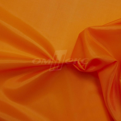 Ткань  подкладочная, Таффета 170Т цвет оранжевый 021С, шир. 150 см - купить в Калуге. Цена 43.06 руб.