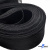 Регилиновая лента мягкая, пластик, шир.40мм, (уп.22+/-0,5м), цв.- черный - купить в Калуге. Цена: 294 руб.