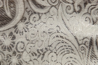Ткань костюмная жаккард №10, 140 гр/м2, шир.150см, цвет св.серебро - купить в Калуге. Цена 383.29 руб.