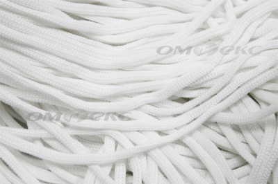 Шнур Т-02 (4с2) мелкое плетение 4мм 100 м белый - купить в Калуге. Цена: 2.50 руб.