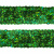 Тесьма с пайетками D4, шир. 20 мм/уп. 25+/-1 м, цвет зелёный - купить в Калуге. Цена: 778.19 руб.