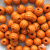 0309-Бусины деревянные "ОмТекс", 16 мм, упак.50+/-3шт, цв.003-оранжевый - купить в Калуге. Цена: 62.22 руб.