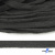 Шнур плетеный d-8 мм плоский, 70% хлопок 30% полиэстер, уп.85+/-1 м, цв.1026-серый - купить в Калуге. Цена: 735 руб.