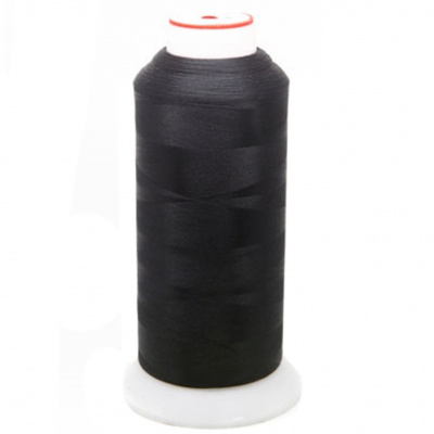 Нитки текстурированные некручёные, намот. 5 000 м, цвет чёрный - купить в Калуге. Цена: 70.43 руб.