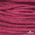 Шнур плетеный d-6 мм, 70% хлопок 30% полиэстер, уп.90+/-1 м, цв.1068-фуксия - купить в Калуге. Цена: 588 руб.
