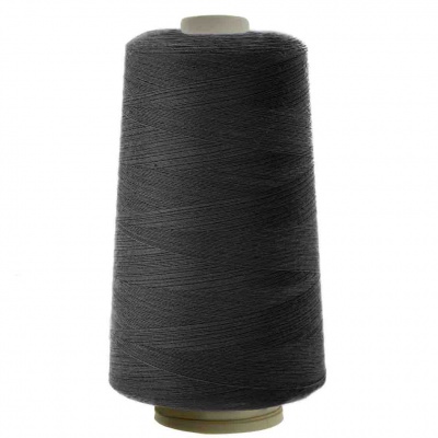 Швейные нитки (армированные) 28S/2, нам. 2 500 м, цвет чёрный - купить в Калуге. Цена: 139.91 руб.