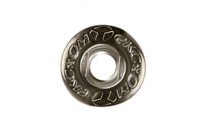 Кнопка металлическая "Альфа" с пружиной, 15 мм (уп. 720+/-20 шт), цвет никель - купить в Калуге. Цена: 1 466.73 руб.