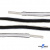 Шнурки #4-27, круглые 130 см, двухцветные (черно/белый) - купить в Калуге. Цена: 47.04 руб.