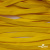Шнур плетеный (плоский) d-12 мм, (уп.90+/-1м), 100% полиэстер, цв.269 - жёлтый - купить в Калуге. Цена: 8.62 руб.