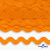 Тесьма вьюнчик 0381-0080, 8 мм/упак.33+/-1м, цвет 9511-оранжевый - купить в Калуге. Цена: 107.26 руб.