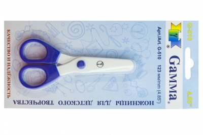 Ножницы G-510 детские 123 мм - купить в Калуге. Цена: 137.45 руб.