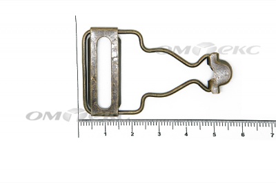 Застежки для комбинезонов металлическая 32 мм Никель (20ШТ)  - купить в Калуге. Цена: 3.18 руб.
