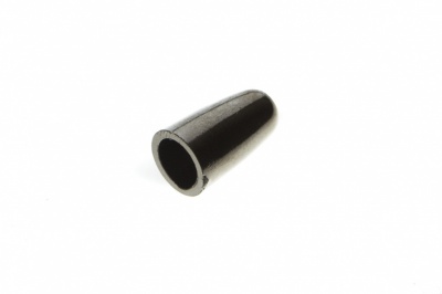 8100-Наконечник пластиковый под металл 15 мм-тем.никель - купить в Калуге. Цена: 2.45 руб.