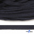 Шнур плетеный d-8 мм плоский, 70% хлопок 30% полиэстер, уп.85+/-1 м, цв.1010-т.синий - купить в Калуге. Цена: 735 руб.