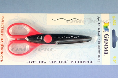 Ножницы G-502 детские 165 мм - купить в Калуге. Цена: 292.21 руб.