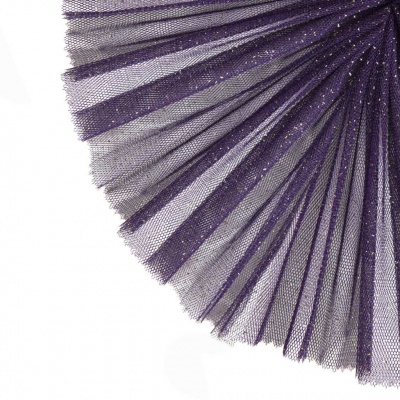 Сетка Глиттер, 24 г/м2, шир.145 см., пурпурный - купить в Калуге. Цена 117.24 руб.