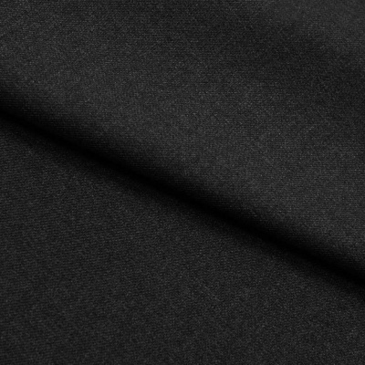 Ткань костюмная 22476 2002, 181 гр/м2, шир.150см, цвет чёрный - купить в Калуге. Цена 354.56 руб.