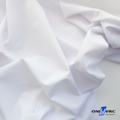 Ткань сорочечная Илер 100%полиэстр, 120 г/м2 ш.150 см, цв.белый - купить в Калуге. Цена 290.24 руб.