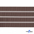 Репсовая лента 005, шир. 6 мм/уп. 50+/-1 м, цвет коричневый - купить в Калуге. Цена: 88.45 руб.