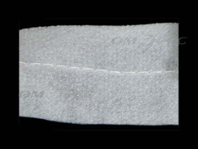 WS7225-прокладочная лента усиленная швом для подгиба 30мм-белая (50м) - купить в Калуге. Цена: 16.71 руб.