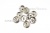 Кнопки пришивные 30 мм никель - купить в Калуге. Цена: 18.68 руб.