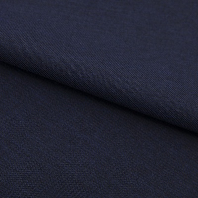 Ткань костюмная 26150 2009, 214 гр/м2, шир.150см, цвет т.синий - купить в Калуге. Цена 362.24 руб.